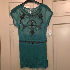 Free People Sheer Tunic